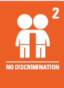 Image shows the United Nations rights of the child number 2 - no discrimination