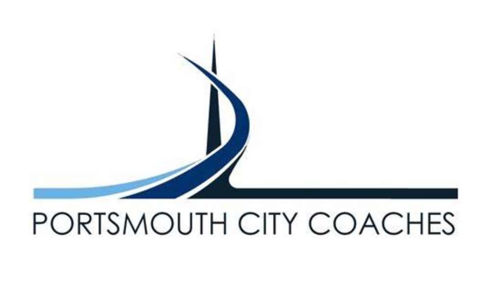 Image shows the Portsmouth City Coaches logo