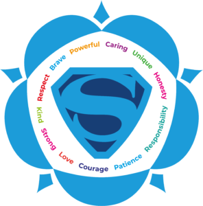 Image shows the Swanmore College Young Carers logo